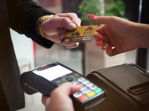Credit Card Slide In Machine