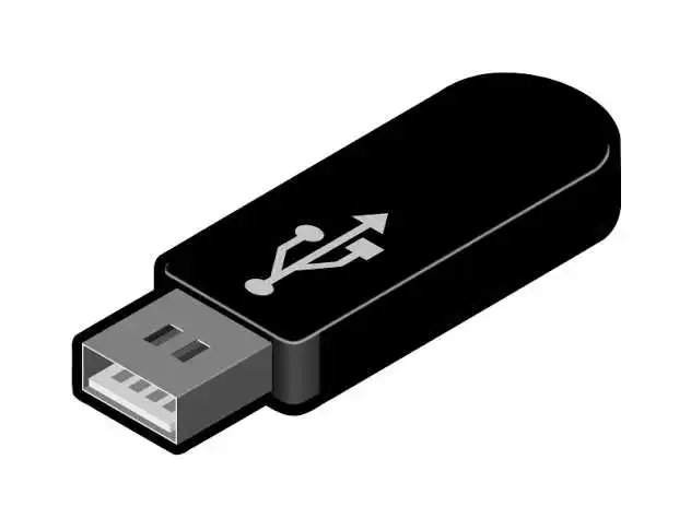 New generation usb in black color